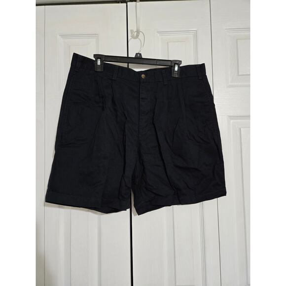 Dockers khakis size 36 men's navy blue shorts - Picture 1 of 9